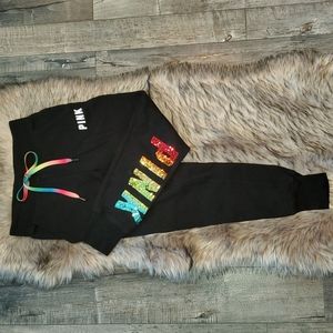 Rainbow Bling Joggers